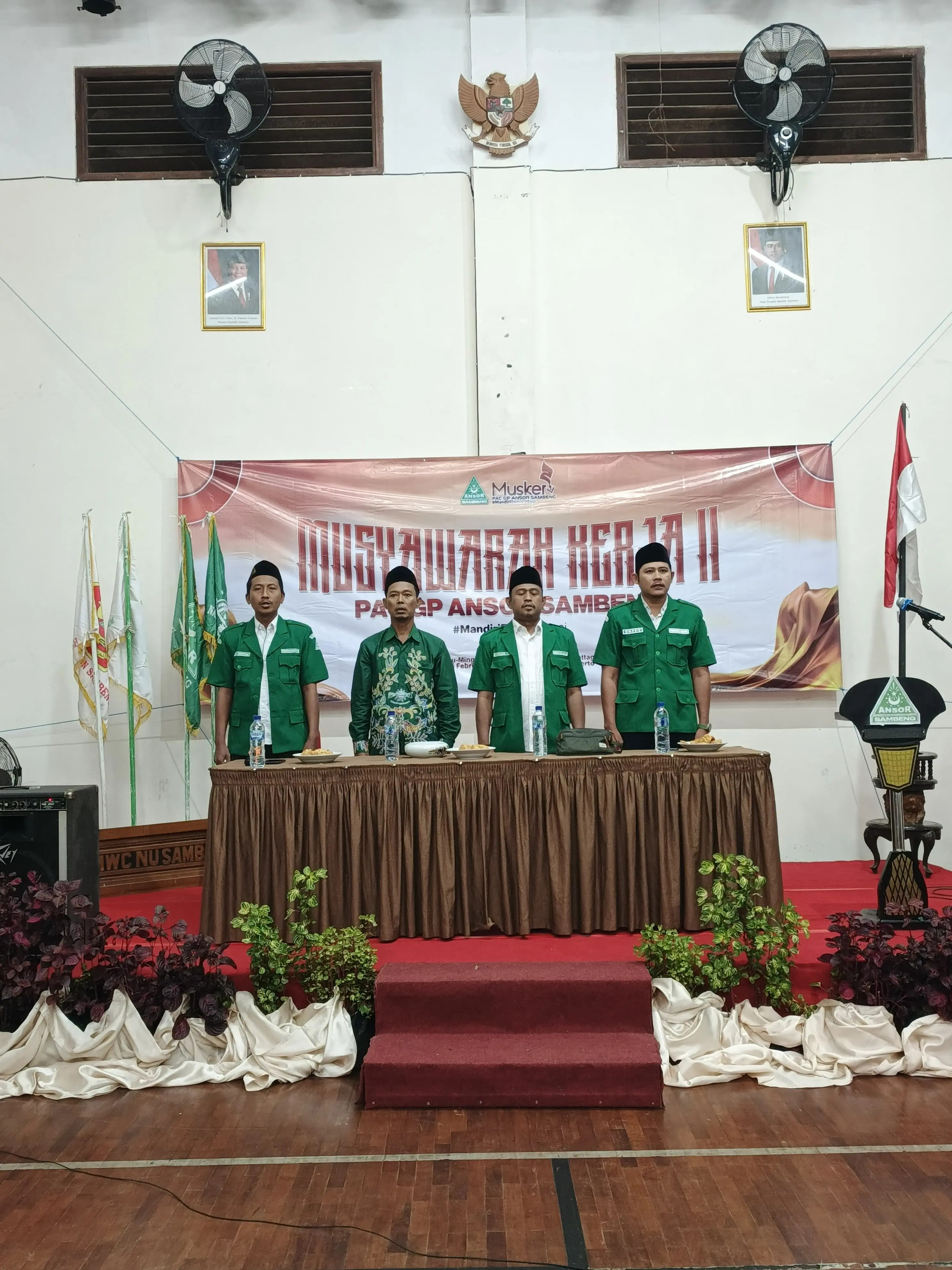 Musker dan Upgrading di Trawas, Ansor Sambeng Perkuat Pendidikan dan Pembinaan Generasi Muda